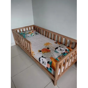 Cama sem a Casinha em Madeira Maciça Eucalipto