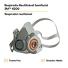 Respirador Semifacial 6300/06 Grande 3m Unico - 5