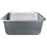 Tanque Aço Inox 45x45 de Lavanderia Antirruído Escovado Completo Brinovar - 8