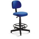 Ver imagem 1 de Cadeira Caixa Secretária Azul