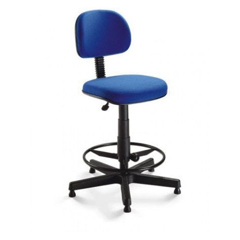 Cadeira Caixa Secretária Azul