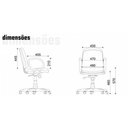 Ver imagem 2 de Cadeira Giratória Diretor Flex Preta