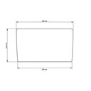 Ver imagem 2 de Moldura Painel Multmidia 9" Palio Way 2014 a 2018 - Prata FIAMON 9 Polegadas Palio Way Grafite