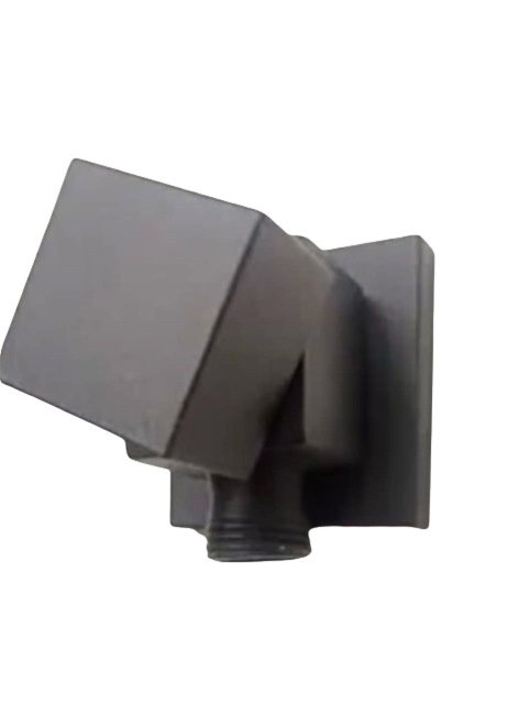 Registro Ducha Higiênica quadrado Preto fosco Sem Derivação - 2