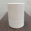 Ver imagem 3 de Banqueta Cerâmica 44x32x32cm Marfim Banco Decorativo Jardim Garden