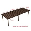 Ver imagem 5 de Kit Policarbonato Bronze 4mm 12,00m X 2,00m - Perfis Naturais