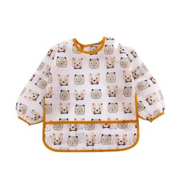 Babador Manga Longa Impermeável Blw Kit 2unds Alce e Urso Baby Babador Blw, Babador Manga Longa, Bab - 4
