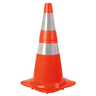 Cone Sinalização Flexível Nbr 15071 75cm Plastcor - 1