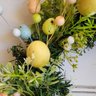 Guirlanda de Páscoa com Ovos e Verdes 40 Cm - 4