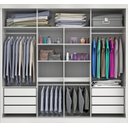 Ver imagem 5 de Guarda-Roupa Casal 3 Portas de Correr e 6 Gavetas Sevilha
