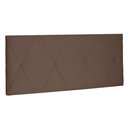 Ver imagem 1 de Cabeceira Painel Cama Box Casal Aquilla 140cm Caramelo
