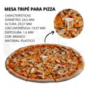 Ver imagem 3 de Suporte Mesa Tripé para Caixa de Pizza 1000 Unidades