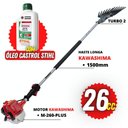 Ver imagem 2 de Derriçadeira Kawashima Kwd2610t2l com Óleo 2t Castrol Stihl