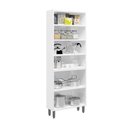 Ver imagem 2 de Armário Paneleiro de Aço 6 Portas 2 Vidros Colors Bertolini - Verde/branco