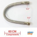 Ver imagem 3 de Flexível Malha de Aço 60cm 1/2" Alta Vazão - 4644360j