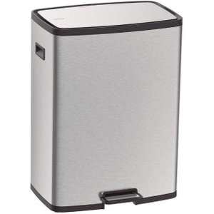 Lixeira Octos Inox Balde Removível e Pedal 45l Tramontina