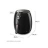 Air Fryer Electrolux Rita Lobo 3,2l Efficient 1400w 127v - 2