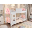 Ver imagem 1 de Beliche Solteiro Infantil Princesa Com grade de Proteção e Escada