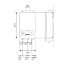 Ver imagem 4 de Aquecedor de Água a Gás Komeco Ko 15di Inox Digital 15 Litros Bivolt Gás Glp