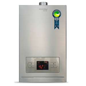 Aquecedor de Água a Gás Komeco Ko 15di Inox Digital 15 Litros Bivolt Gás Glp