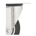 Ver imagem 5 de Rodizio Giratório de Borracha C/ Freio 8 Pol 150kg - Vonder