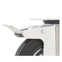 Ver imagem 4 de Rodizio Giratório de Borracha C/ Freio 8 Pol 150kg - Vonder