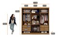 Ver imagem 4 de Guarda-Roupa New Vértice 6 Gavetas Fendi Novo Horizonte