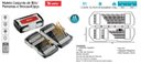 Ver mais imagens de Jogo de Bits Fenda, Phillips e Torx 40 Peças 113229 Mtx