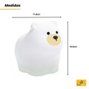 Ver imagem 3 de Abajur de Urso Polar Led Taschibra 0.5w Recarregável Luz Fria Rgb