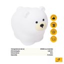 Ver imagem 2 de Abajur de Urso Polar Led Taschibra 0.5w Recarregável Luz Fria Rgb