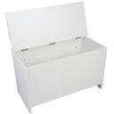 Ver imagem 3 de Banco/Caixa de Lenha com Baú Cl 001 100% MDF - Branco