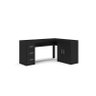 Mesa Gamer Streaming 2 Portas 3 Gavetas Preto - Fdecor - 9
