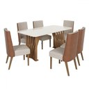 Ver imagem 2 de Mesa de Jantar 6 Lugares Adriana/anne - Henn