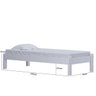 Cama Turca Solteiro de Madeira Abs Branco - 2