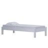 Cama Turca Solteiro de Madeira Abs Branco - 1