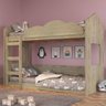 Cama Beliche Montessoriano Casinha By700 - Carvalho - 1