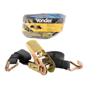 Ver mais imagens de Cinta De Amarração Com Catraca Gancho Carga 800 Kg 4.6m Vonder