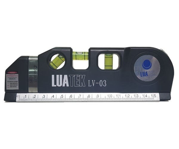 Nível Laser Estágios Nivelador Trena Level Pro3 Luatek Lv03 - 1