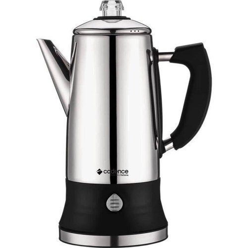 Cafeteira Italiana Elétrica Inox Cadence 220V