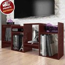 Ver imagem 1 de Estante/rack Baixa Nicho Prateleira Bordo para Livros Sala Escritório