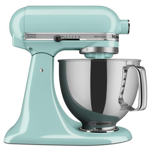 Kitchenaid Artisan Mixer 5qt com Escudo 10 Vel. Azul Ice