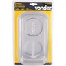 Bandeja magnética retangular 140 mm x 240 mm Vonder - 2