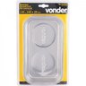Bandeja magnética retangular 140 mm x 240 mm Vonder - 3