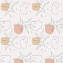 Ver imagem 3 de Papel de Parede Ramos e Formas 2 Arte Destaque 3 Metros