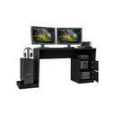 Ver imagem 1 de Mesa para Computador Gamer 2 Portas Bmg 2 - Preto