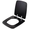 Assento Sanitário Poliéster Soft Close Boss Noir Preto Fosco para vaso Incepa - 2