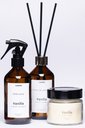 Ver imagem 1 de Kit Vela, Home Spray e Difusor de Ambientes Vanilla Vidro 200ml