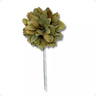 Flor de Folha no Galho Arame Dobrável Cores Variadas Decor - 2