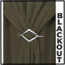 Ver imagem 5 de cortina pé direito blackout c/voal 5,00 x 4,30 Berlim marrom