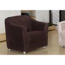 Ver imagem 1 de Poltrona Decorativa Para Sala E Escritório Suede Marrom